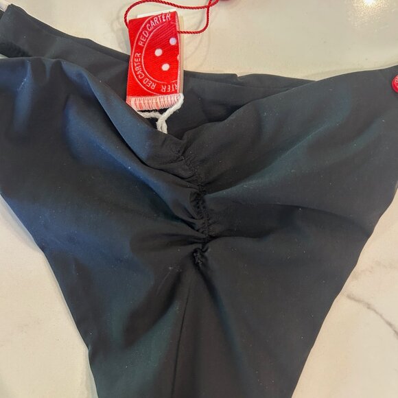 *NWT* Red Carter Black Braided Bikini Set - Med bottoms, Sm top - Picture 11 of 12